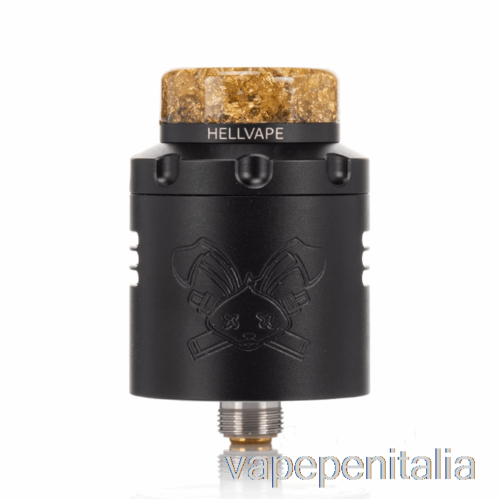 Scatola Vape Mod Hellvape Dead Rabbit V3 24mm Rda Nero Opaco